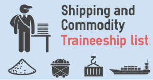 shipping and commodity traineeship list