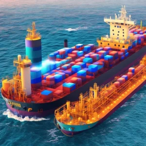 track shipping container