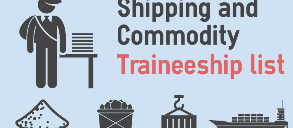 shipping and commodity traineeship list